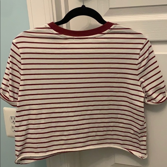 Red-striped Forever 21 T-shirt - Picture 2 of 2